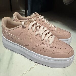 Nike Pink Platform Sneakers